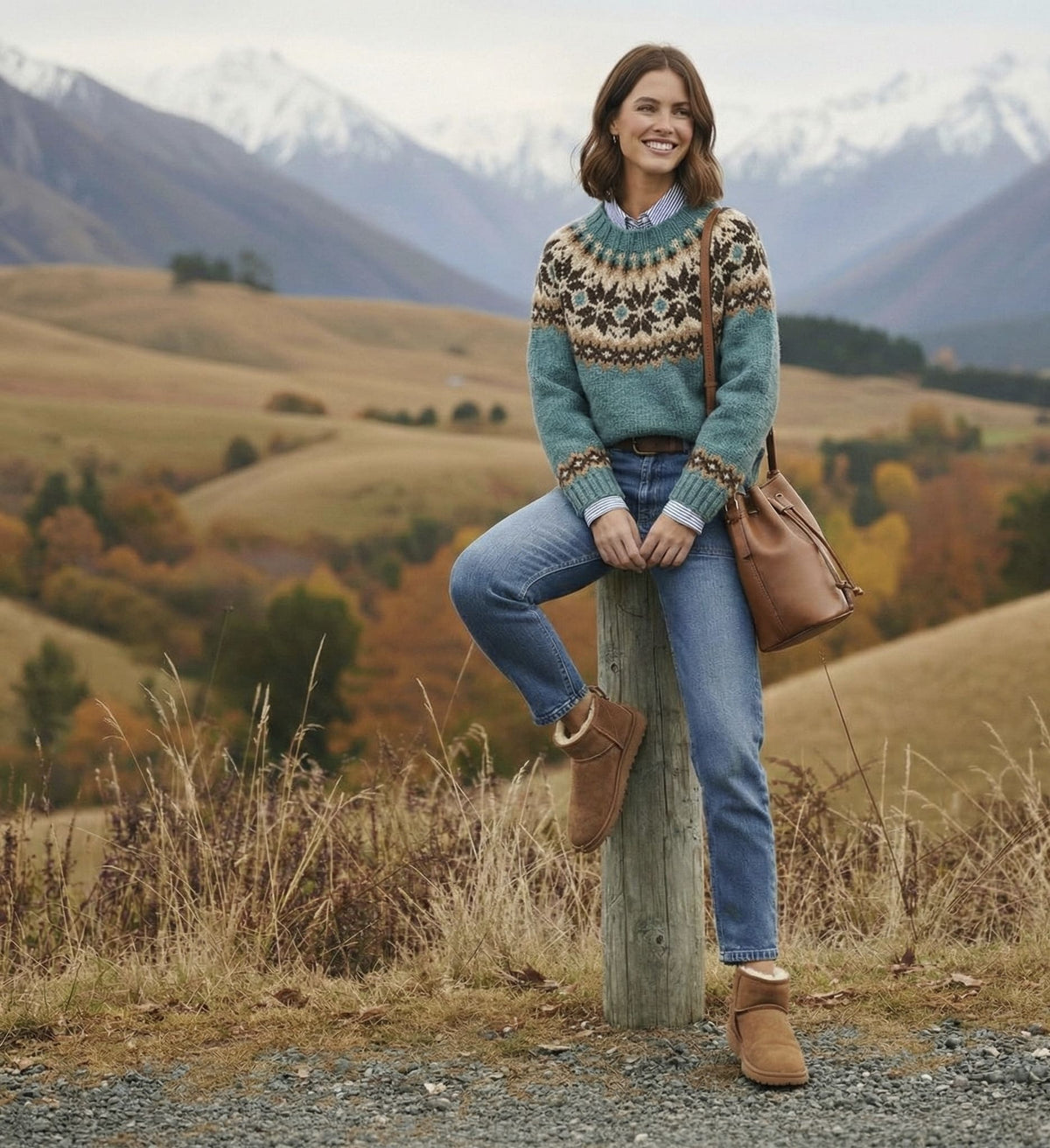 Amanda | Chic Vintage Knit Jumper