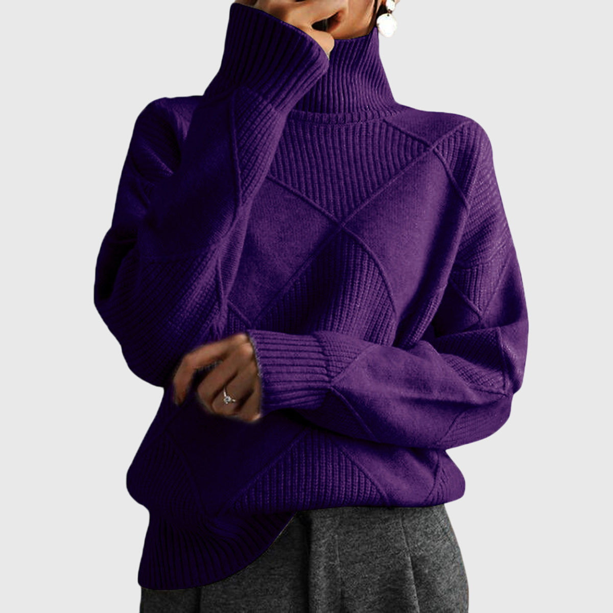 Angela | Turtleneck Jumper