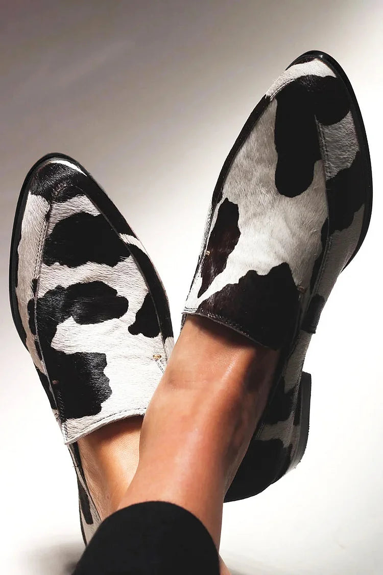Becca™ | Shoes with Cow Print
