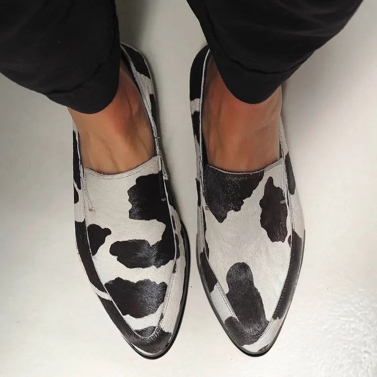 Becca™ | Shoes with Cow Print