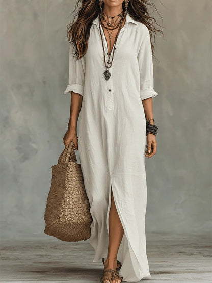 WILLOW | Effortless Maxi Dress Flattering Silhouette Versatile Daily Wear