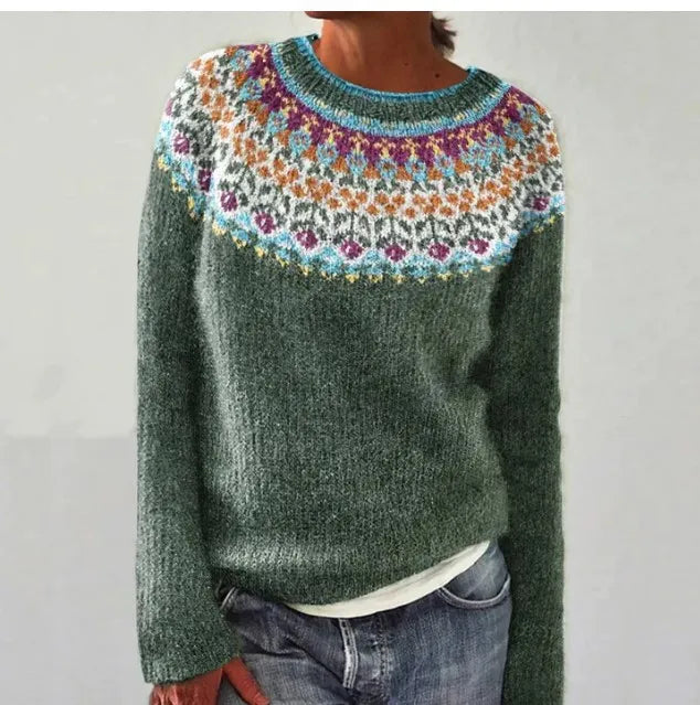Sarah™ - Women's Retro Knitted Sweater