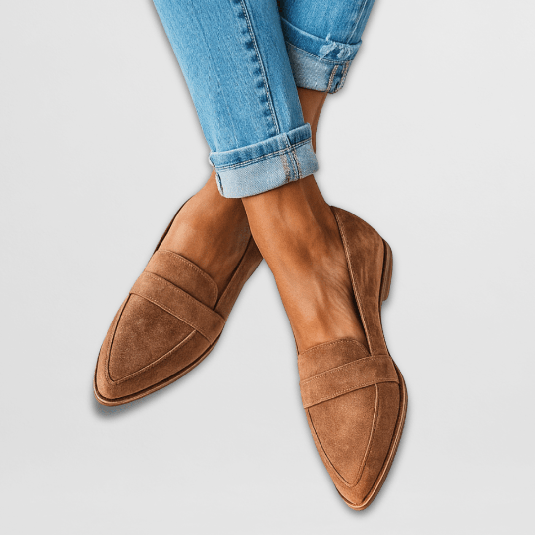Helen™ | Soft Suede Orthopedic Slippers