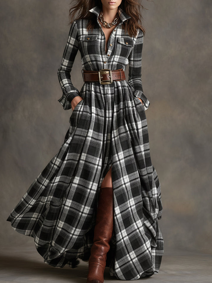 Evelyn | Classic Elegant Shirt Dress