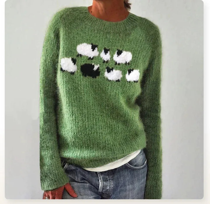 Sarah™ - Women's Retro Knitted Sweater