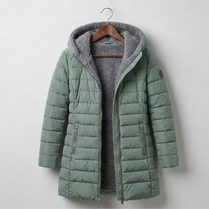 Olivia™ | Quilted A-Line Winter Coat