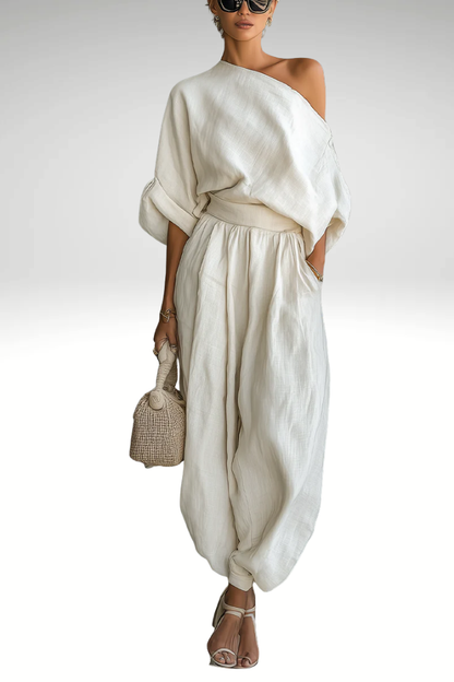 Ariadna™ | Two-Piece Set with Off-the-Shoulder Design