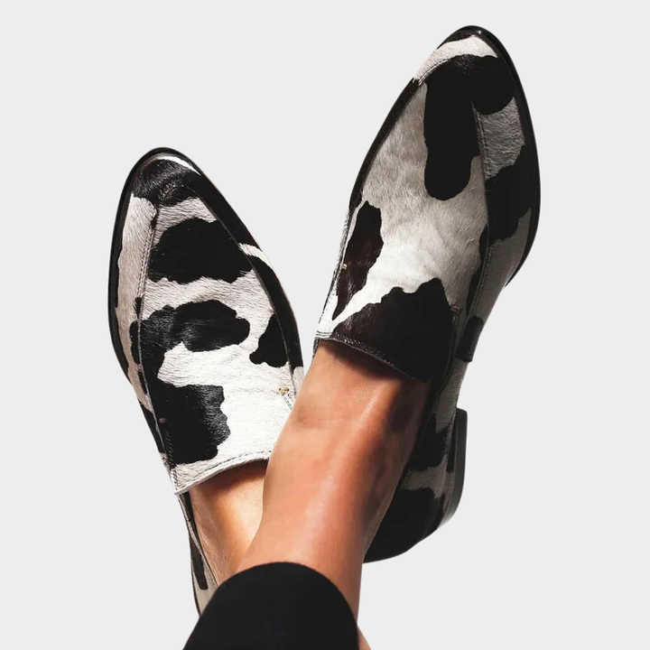 Becca™ | Shoes with Cow Print