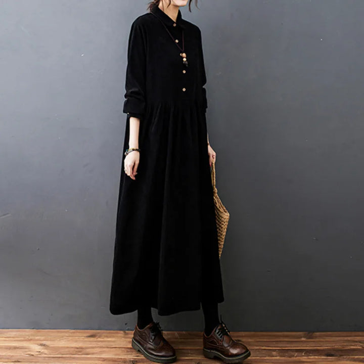 Evelyne | Classis Elegant Shirt Dress