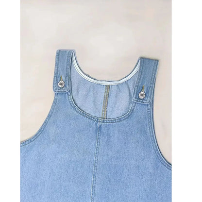 Saylor™ Relaxed Denim-Look Dress