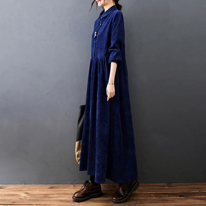 Evelyne | Classis Elegant Shirt Dress