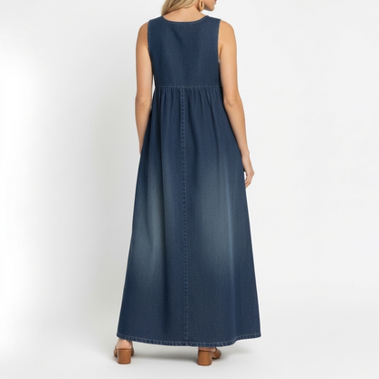 Saylor - Vintage Washed Soft Feel Maxi Dress